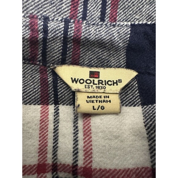 Wool Rich Woman’s flannel Plaid Size Large - Picture 7 of 8